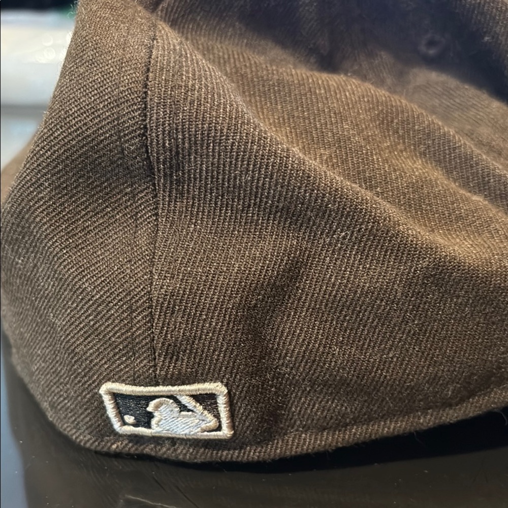 Brown Cap with Black 'B' Logo - Picture 3 of 6